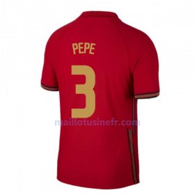 Maillot de Foot Portugal Pepe 3 Domicile UEFA EURO 2020